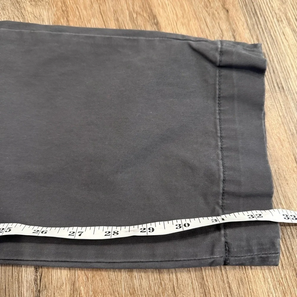 Polo Ralph Lauren Mens Straight Fit The Polo Chino Pants Gray 34x34 Preppy FLAW